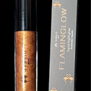 Shaina B. Miami Flaminglow Liquid Highlighter Qué Calor Gold 7.5ml